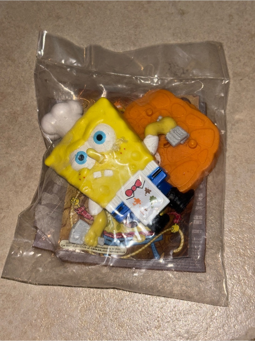 SpongeBob SquarePants Pest of the West Burger King Kids Meal
